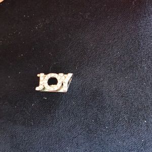 Pave Joy charm